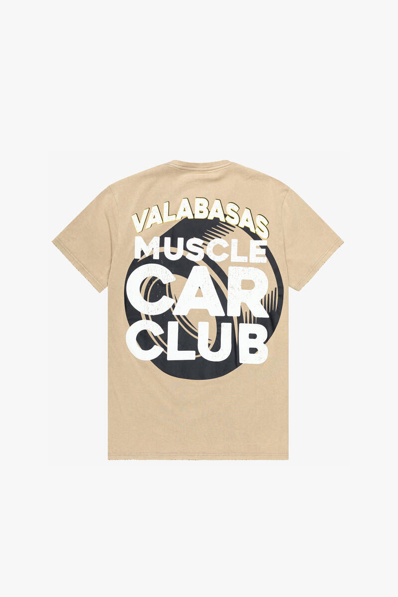 Valabasas Raw Deal Tee (Vintage Khaki) - VLBS9007