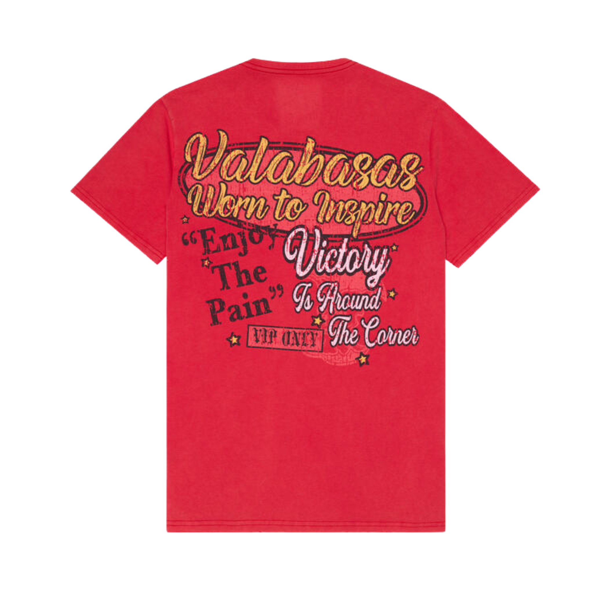 Valabasas VIP Victory Tee (Vintage Red) - VLBS91030