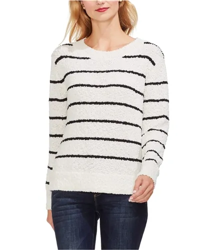 Vince Camuto Womens Chenille Stripe Pullover Sweater