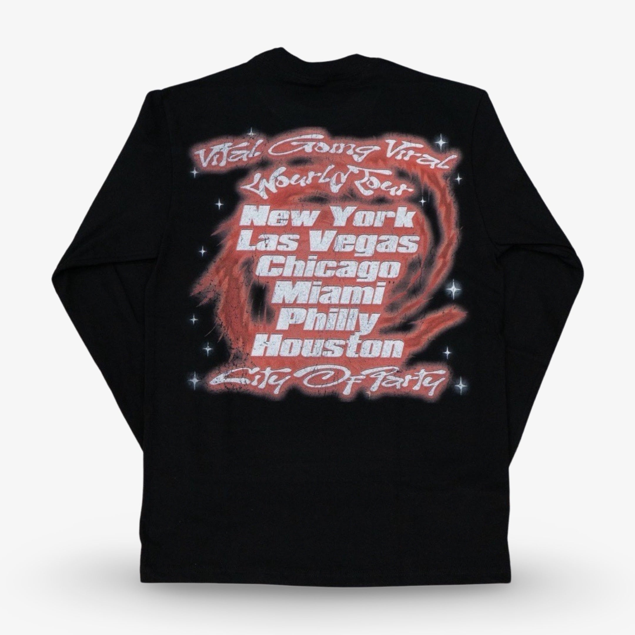 Vital L/S T-Shirt 'Inferno Tour' Black / Orange