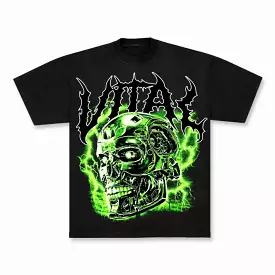 Vital T-Shirt 'Cyborg' Black / Green